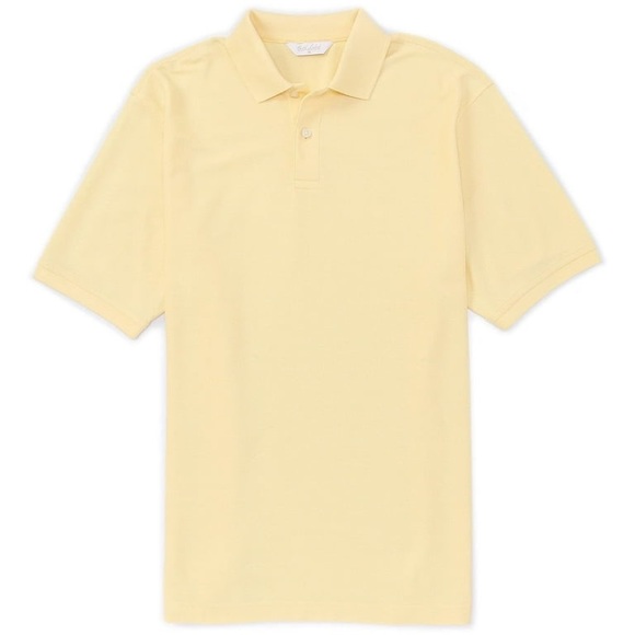 NWT $70 Big Man 4XB Gold Label Pima Cotton Short Sleeve Shirt - Picture 2 of 7